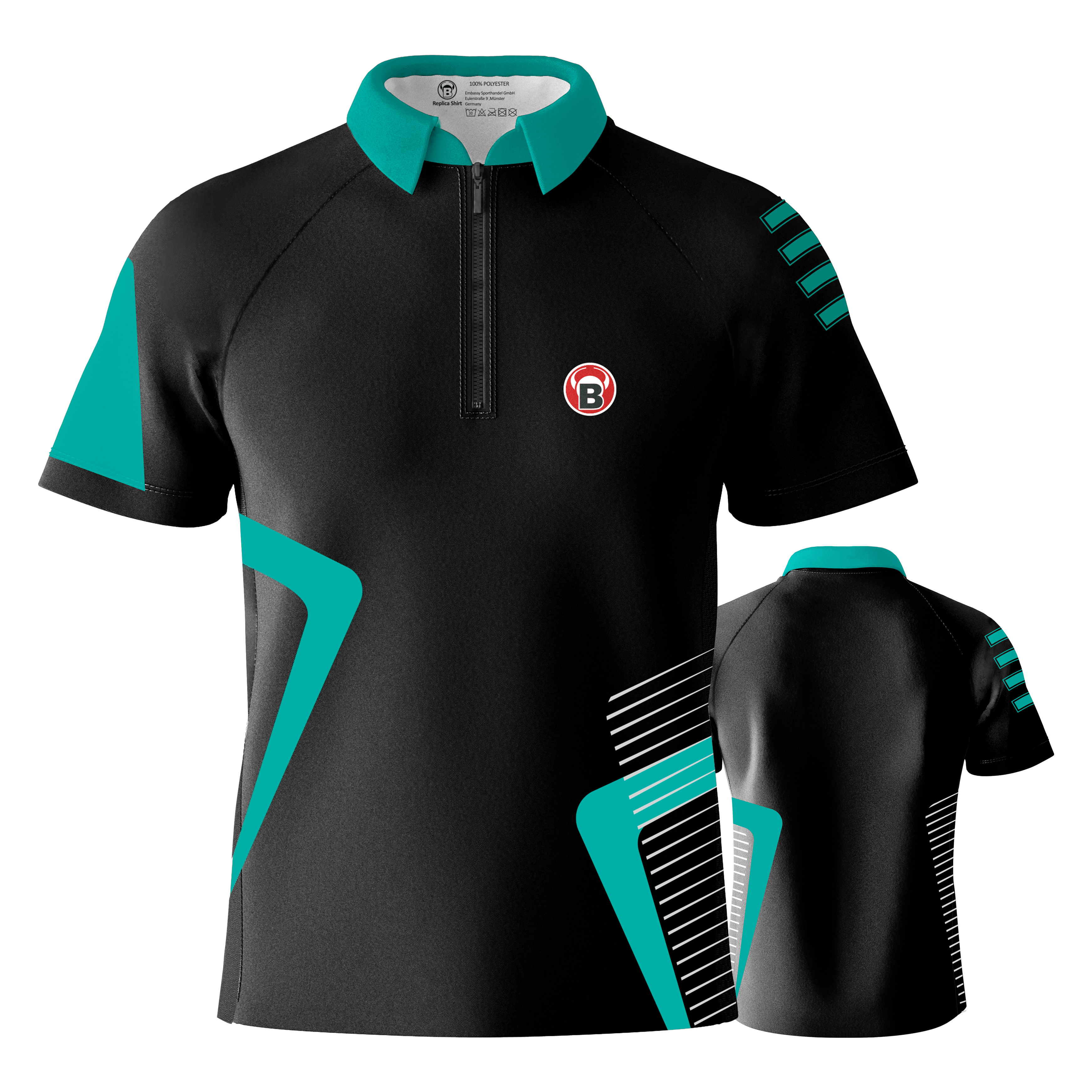 Bulls Team Dart Shirt - Mint