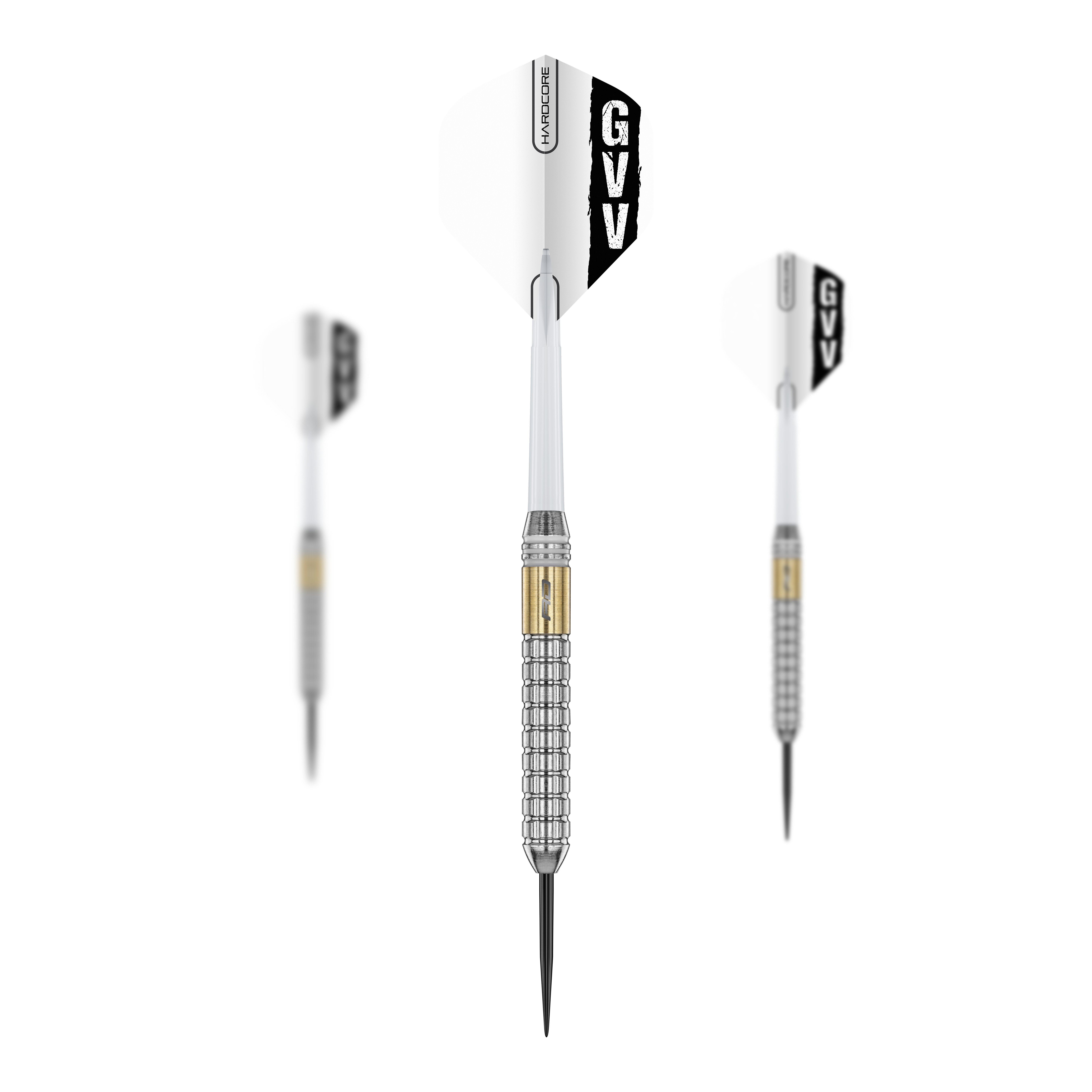 Red Dragon Gian Van Veen Brass Steeldarts - 21 g Dieses Bild zeigt ein Set der Red Dragon Gian Van Veen Brass Steeldarts mit 21 g. Das Dart-Set eignet sich optimal für ambitionierte Spieler.