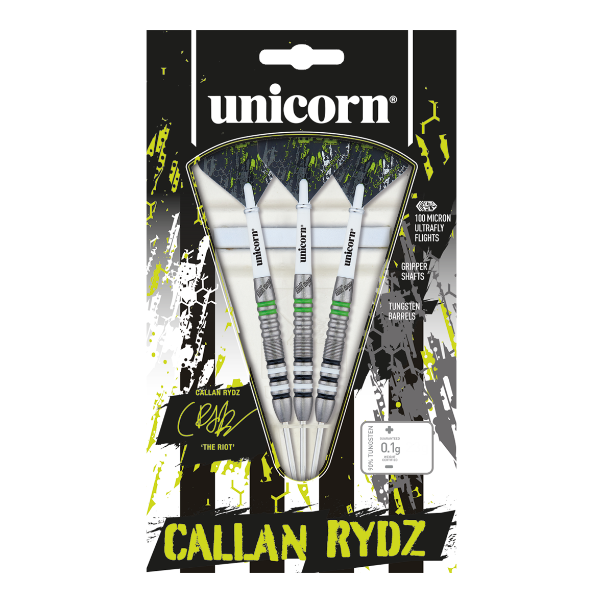 Unicorn Callan Rydz The Riot steel darts