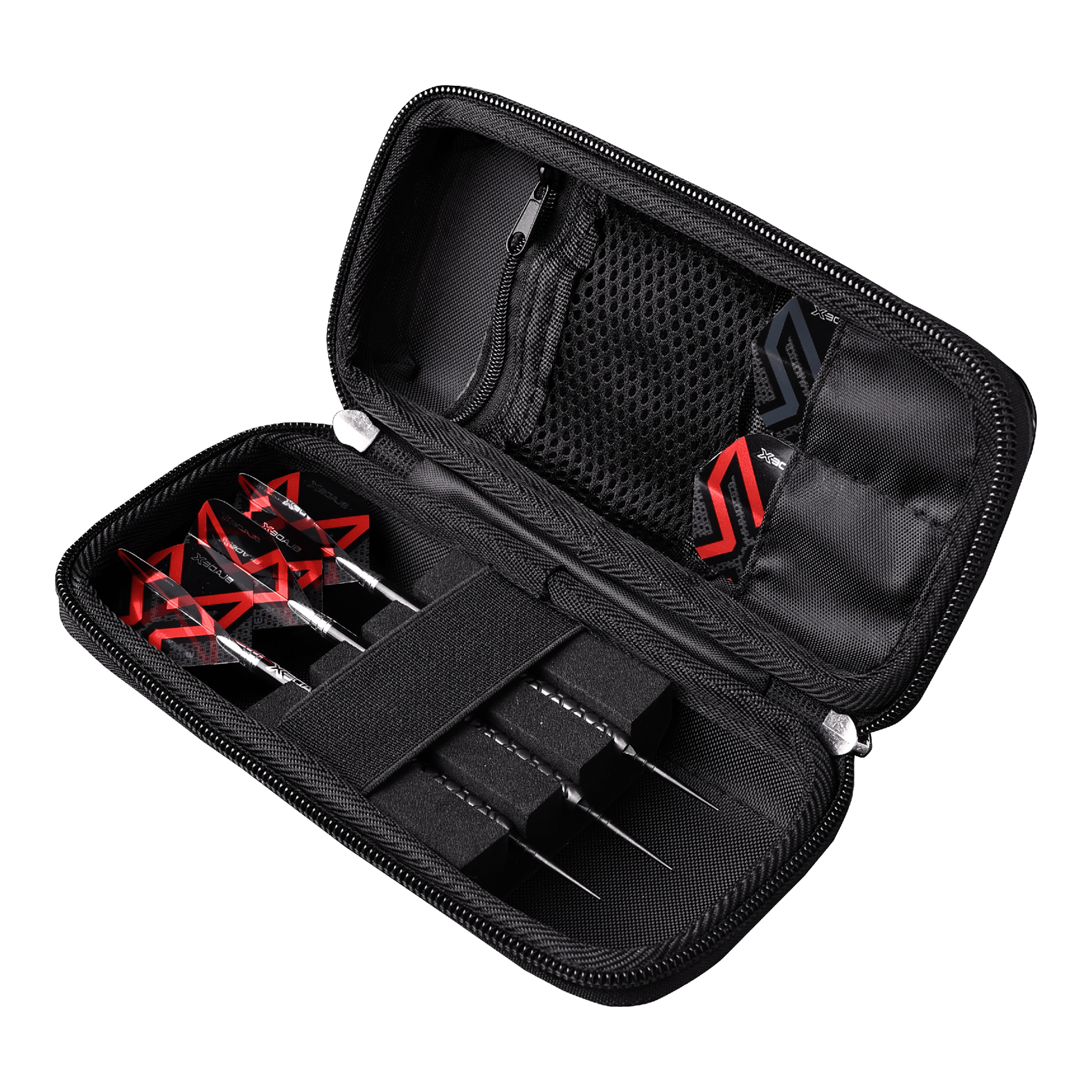 Winmau Blade X Armor G1 dart wallet Hier ist das Winmau Blade X Armor G1 Dartwallet abgebildet. Dieses Dartwallet dient zur sicheren Aufbewahrung von Dartzubehör.