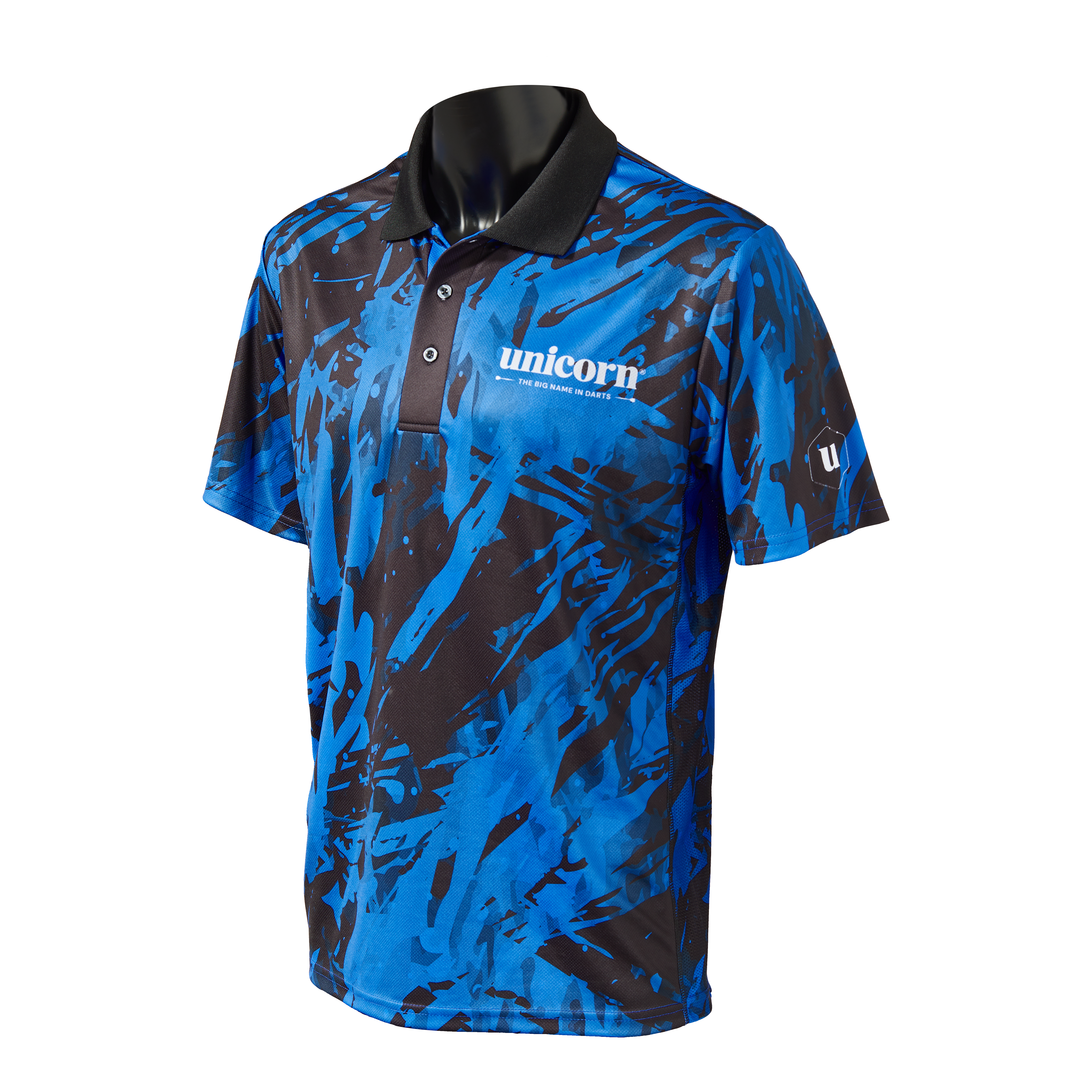 Unicorn Pro-Tech Camo Dart Shirt - Blue