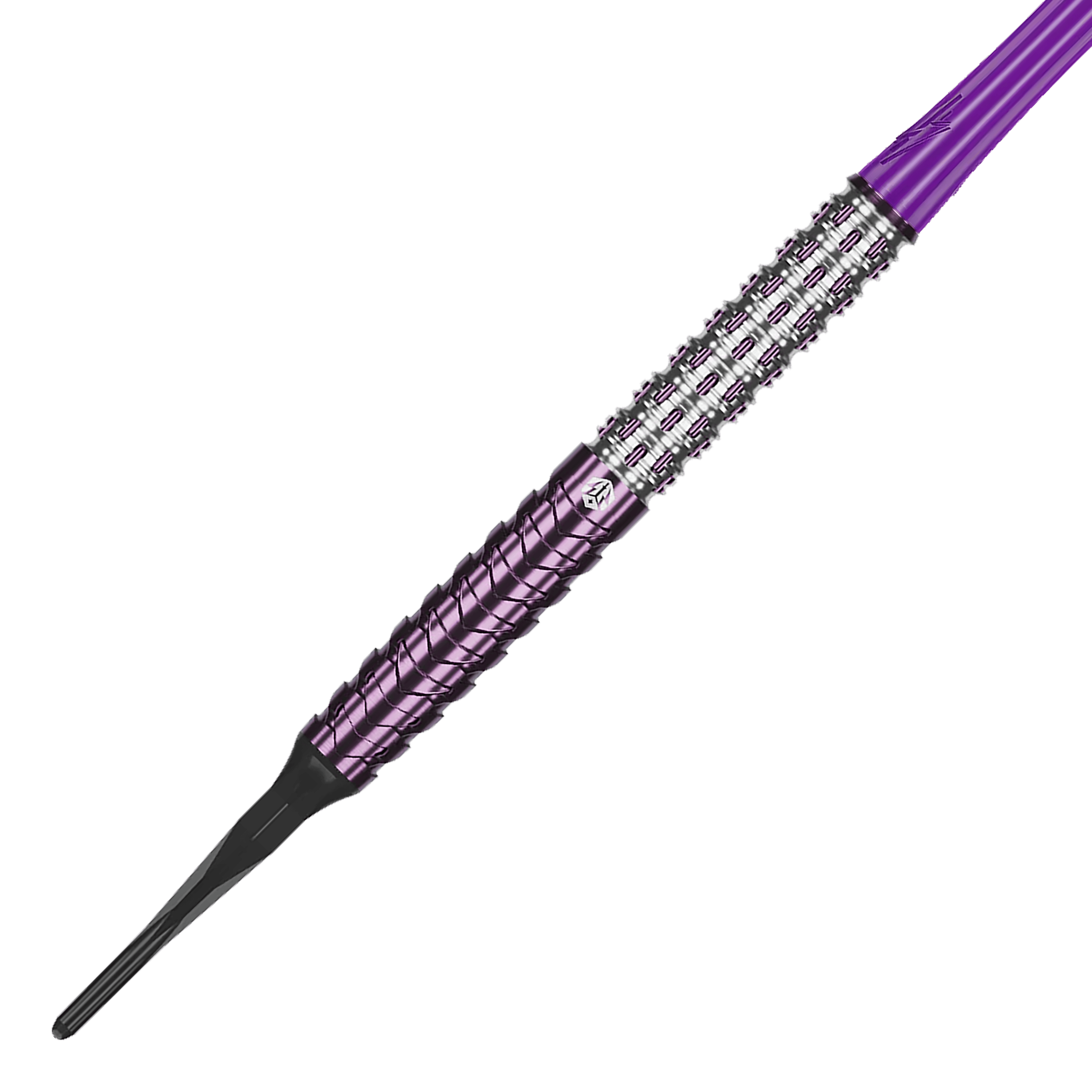 Caliburn Awakening ET soft darts - 20.5g Das Bild zeigt die Caliburn Awakening E.T. Softdarts - 20,5g. Die Darts liegen prominent vor weißem Hintergrund.