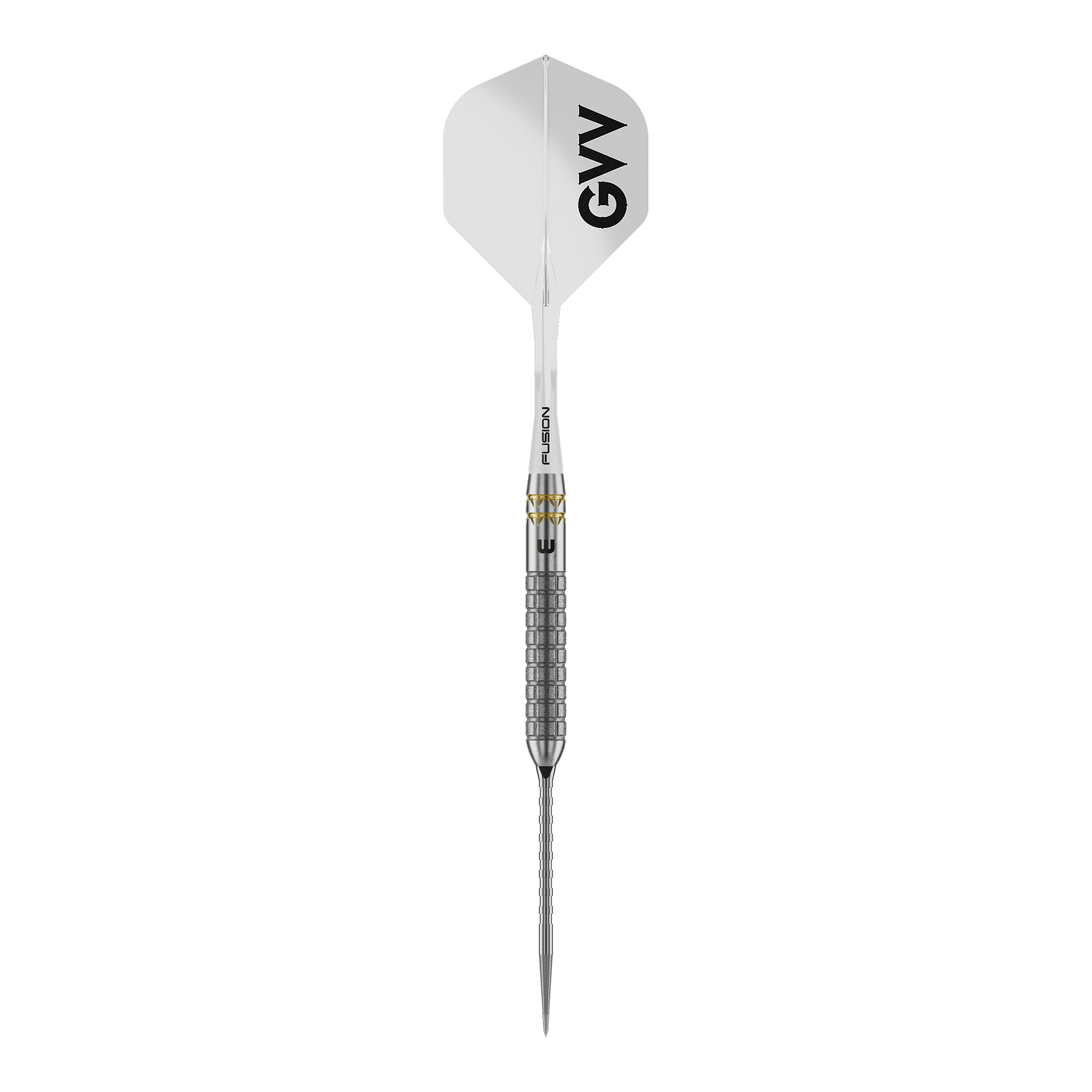Winmau Gian Van Veen W-MAX Switch Point steel darts Winmau Gian Van Veen W-MAX Switch Point Steeldarts sind auf weißem Hintergrund abgebildet. Die Darts präsentieren sich im Profil.