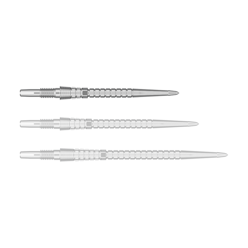 Target Chrono Swiss Storm Point Dart Tips - Silver