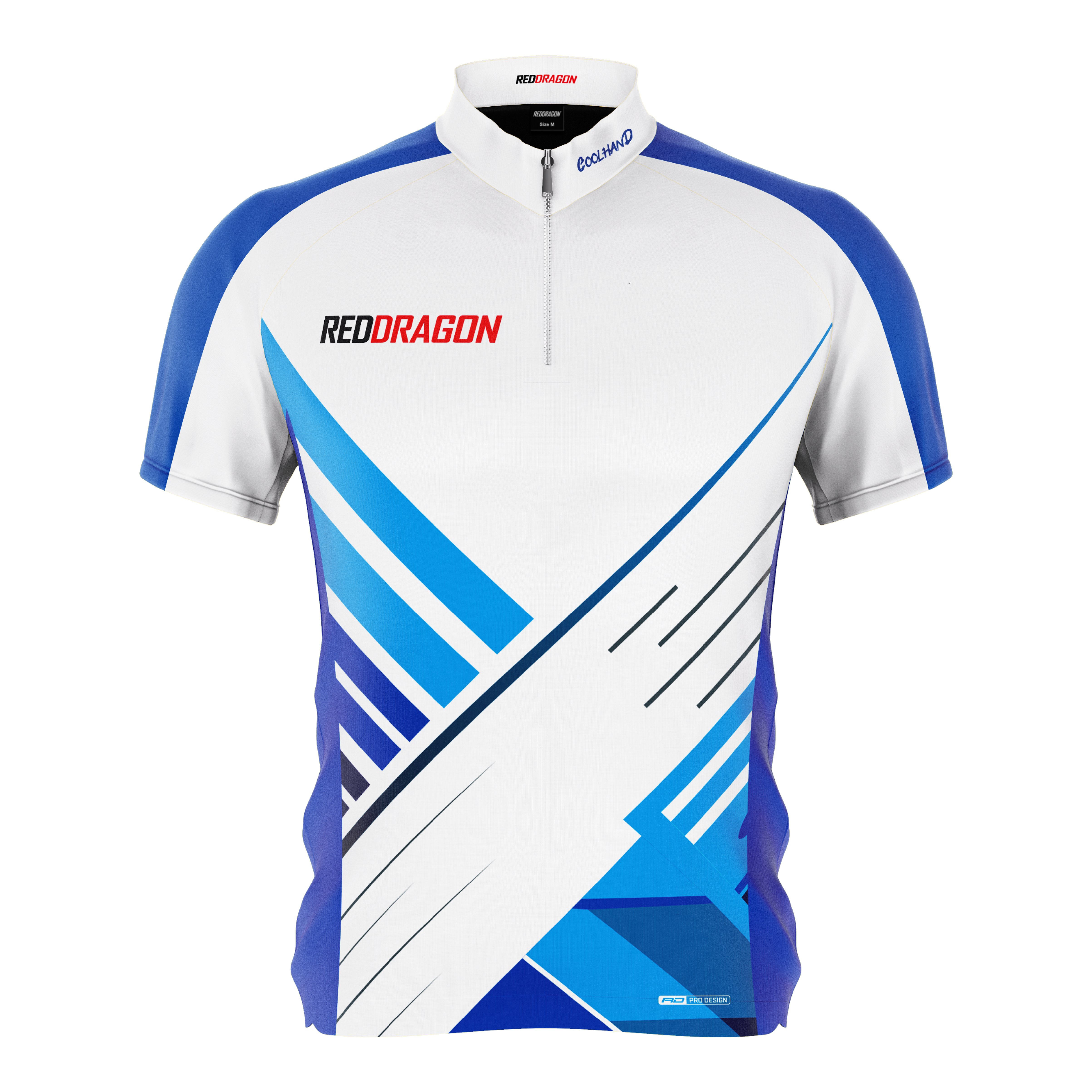 Das Bild zeigt das Red Dragon Luke Humphries Limited Edition Dartshirt. Es handelt sich um ein limitiertes Darttrikot von Luke Humphries.