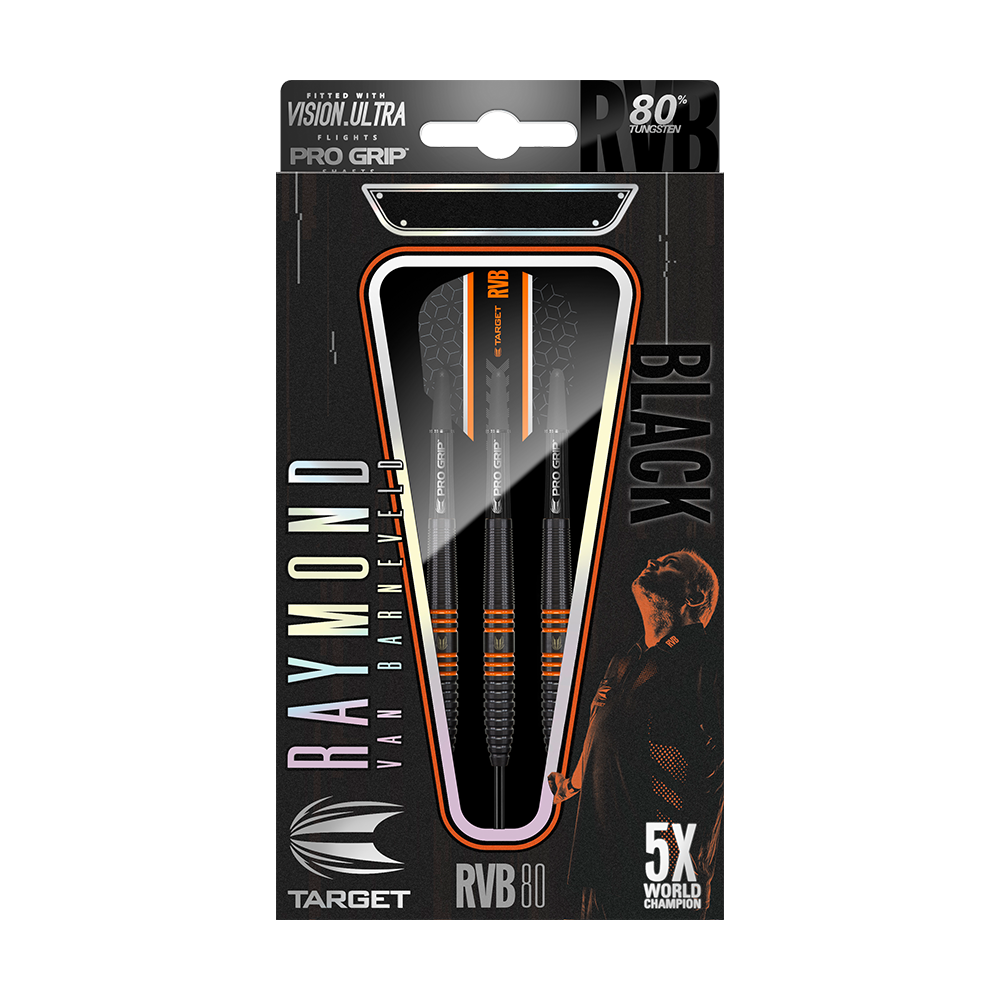 Target RVB 80% Black Tungsten Steeldarts