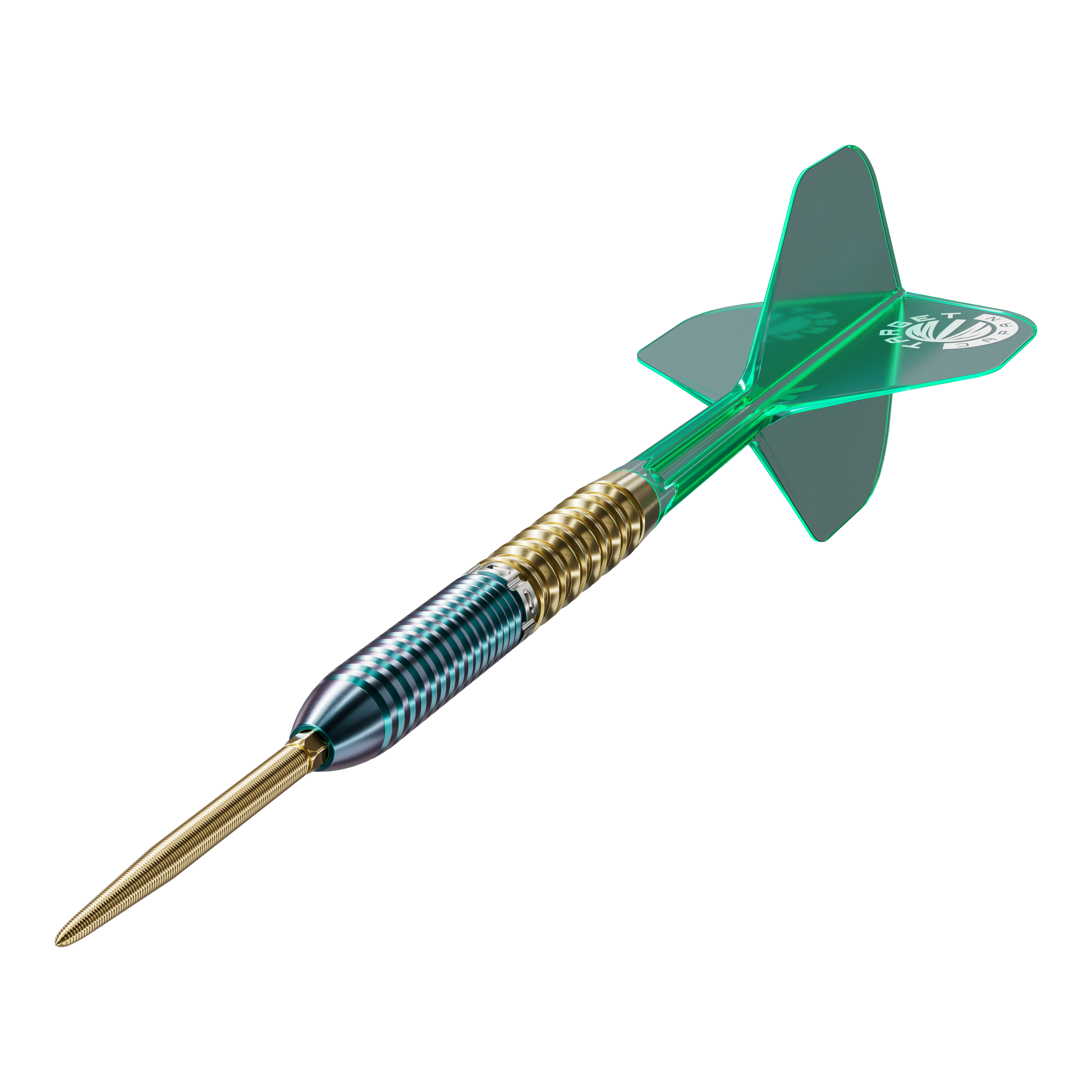 Das Bild zeigt ein weiteres Detail der Target Japan Prime Series Zenith GEN 2.5 Swiss Point Steeldarts. Diese Darts überzeugen durch ihre Verarbeitung.