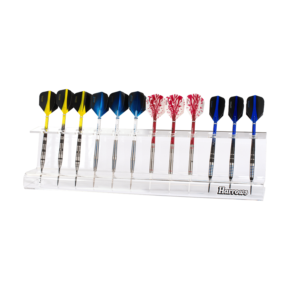 Harrows darts display dart stand