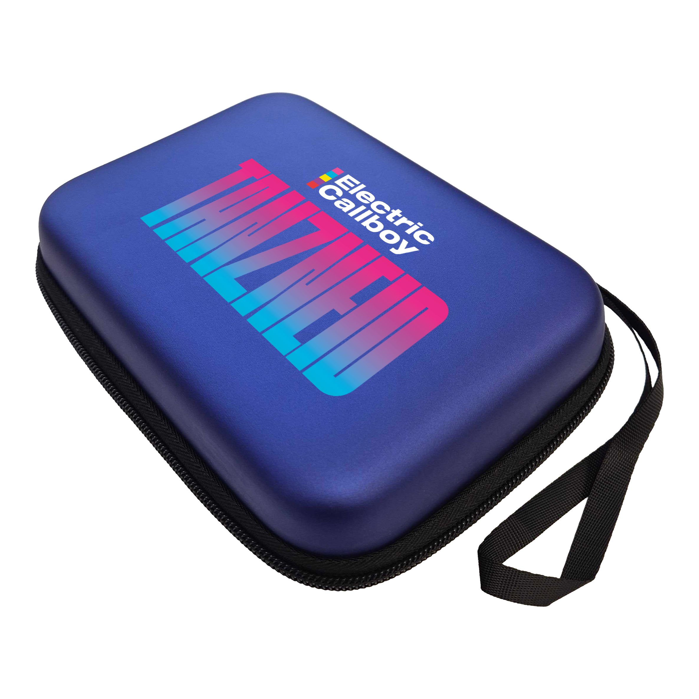 Electric Callboy Tanzneid Album Version Dartcase - Blue Gezeigt wird das Electric Callboy Tanzneid Album Version Dartcase in Blau. Das Dartcase dient zur Aufbewahrung von Darts.