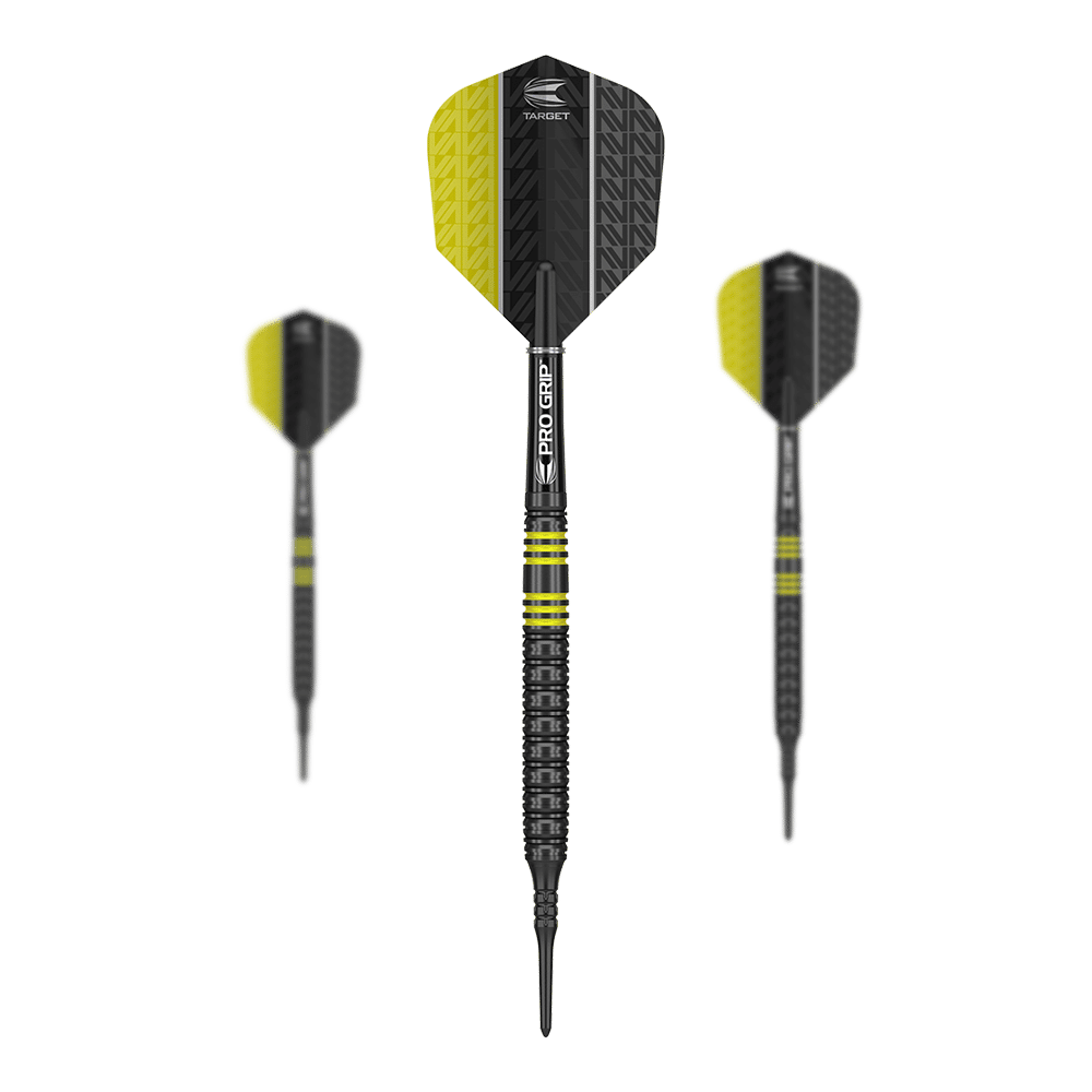 Target Vapor8 Black Yellow Softdarts - 19g