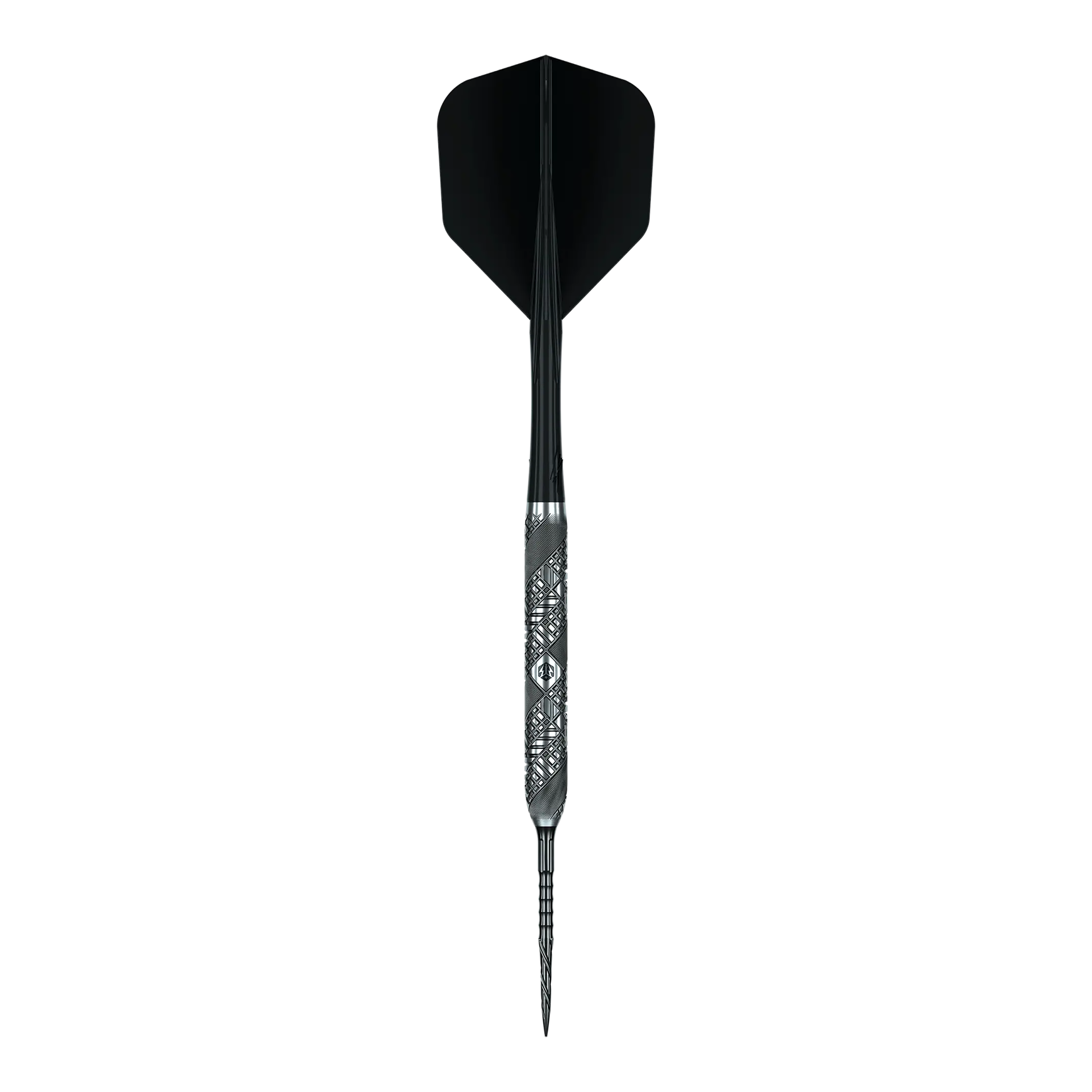 Das Bild zeigt die Caliburn Halo H3 Steeldarts - 21,5g. Dies sind klassische Steeldarts mit silbernem Design.