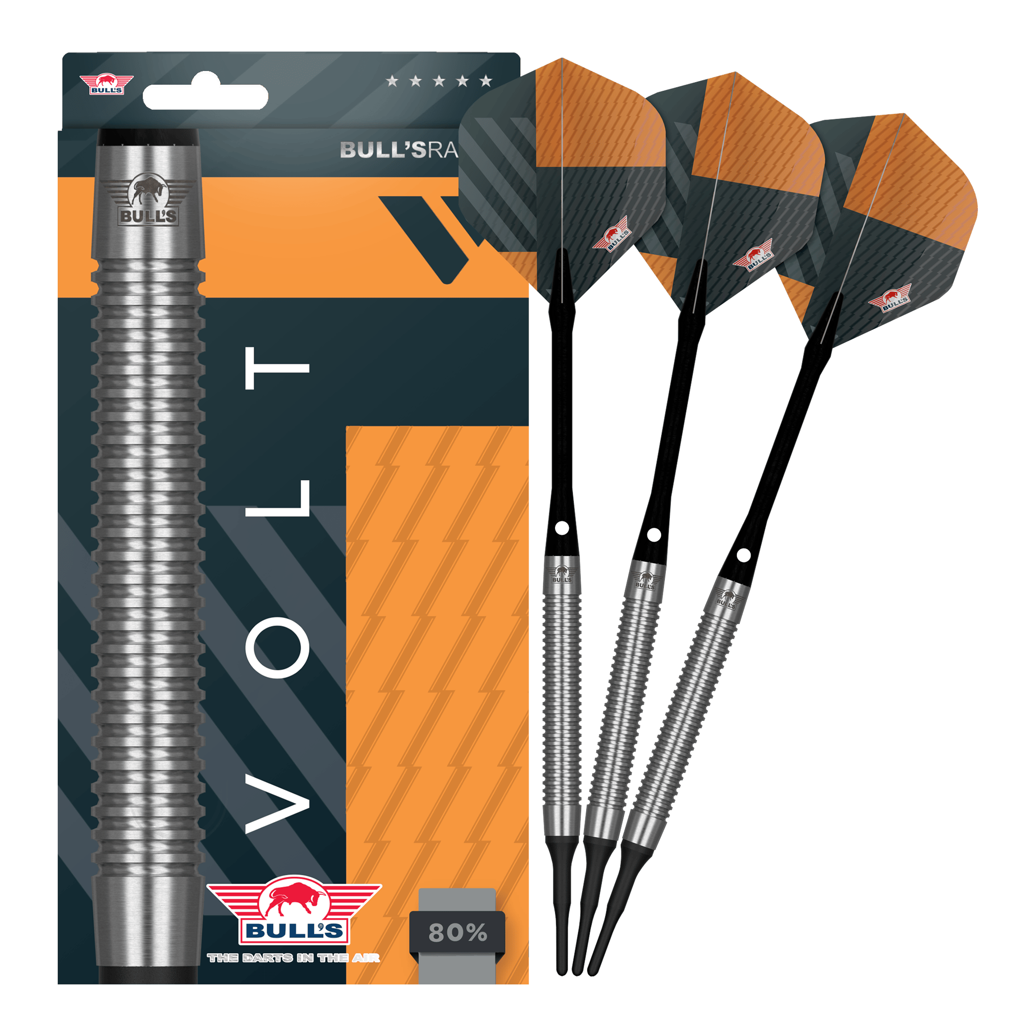Bulls NL Volt Orange Soft Darts - 18g