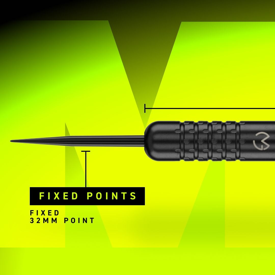 Winmau Michael Van Gerwen Core Brass Steeldarts - 21g Winmau Michael Van Gerwen Core Brass Steeldarts - 21g