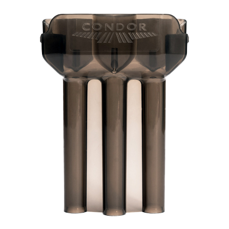 Condor DUAL Dartcase Dies ist ein schwarzes Dartcase der Marke Condor. Es hat ein kompaktes Design mit Platz für mehrere Darts.