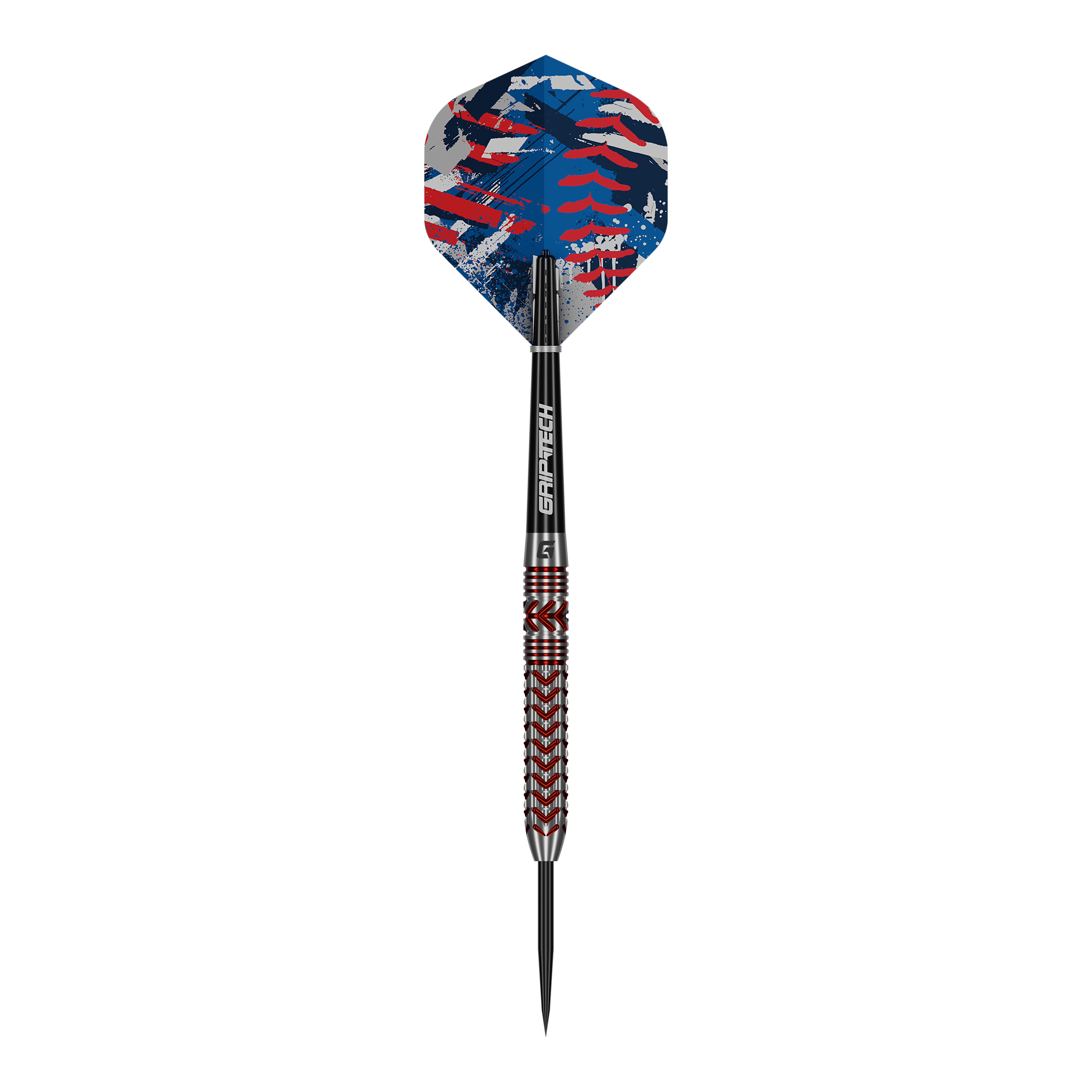 Auf dem Bild sind GOAT Curveball Steeldarts zu sehen. Die Darts sind detailliert abgebildet.
