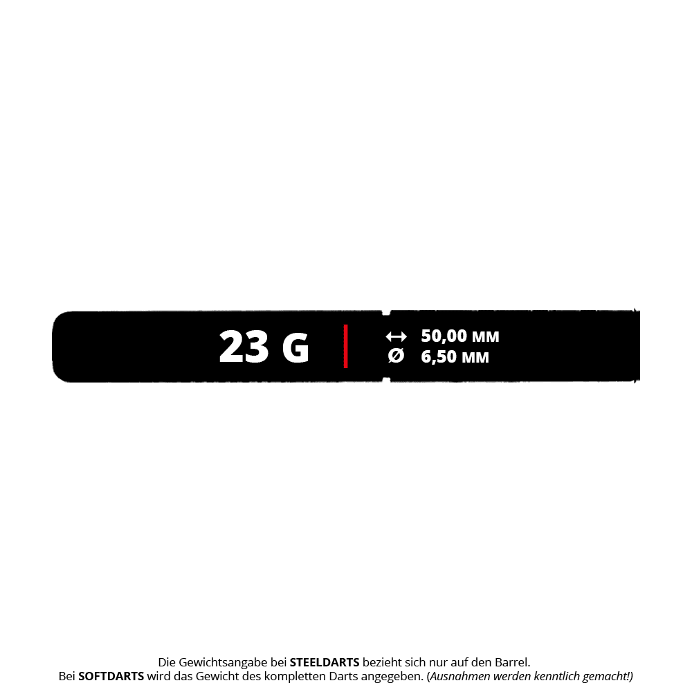 Abgebildet sind die Caliburn Starships Series Demeter Steeldarts mit einem Gewicht von 23g. Diese Steeldarts sind für ambitionierte Dartspieler gedacht.