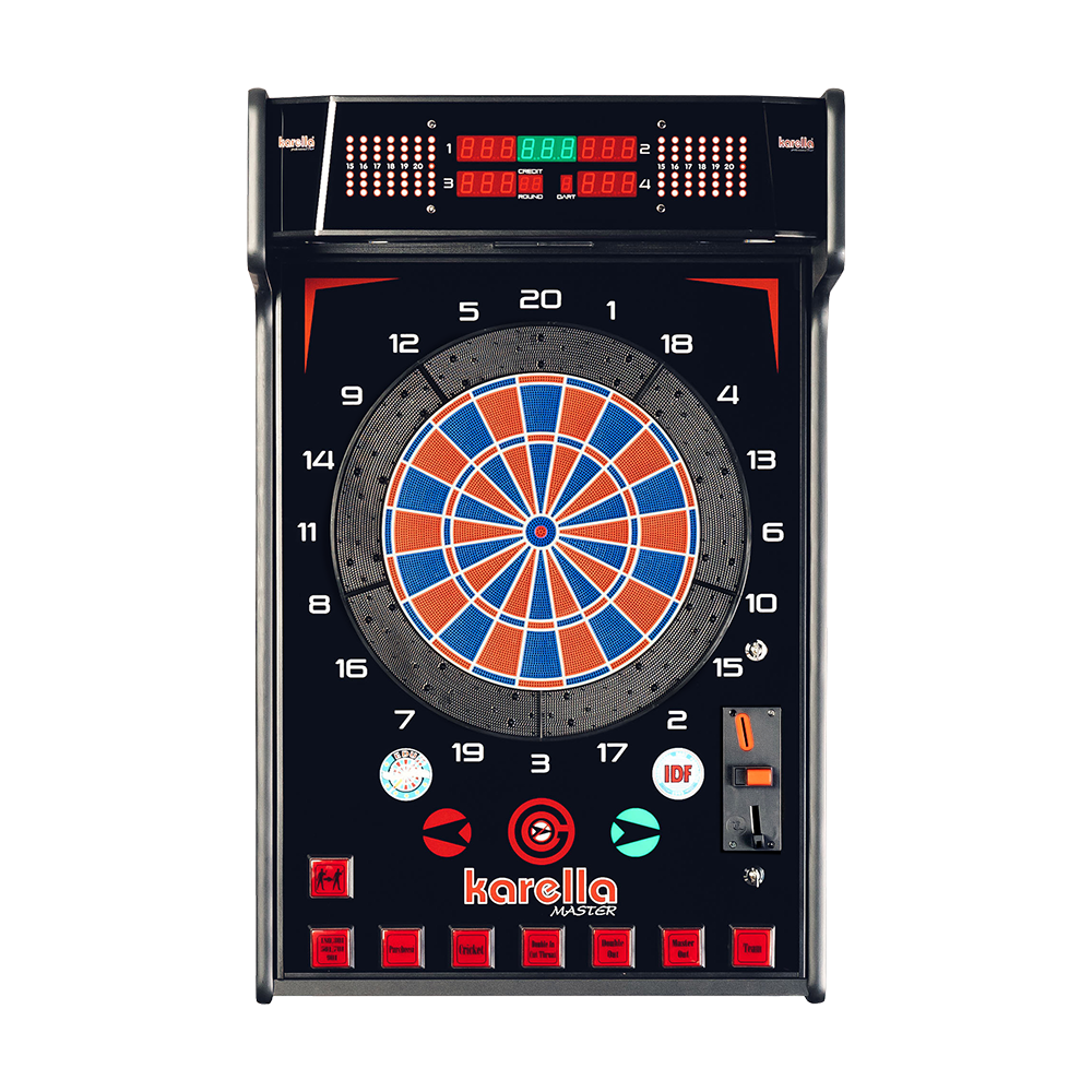 Karella E-MASTER dart machine with coin slot