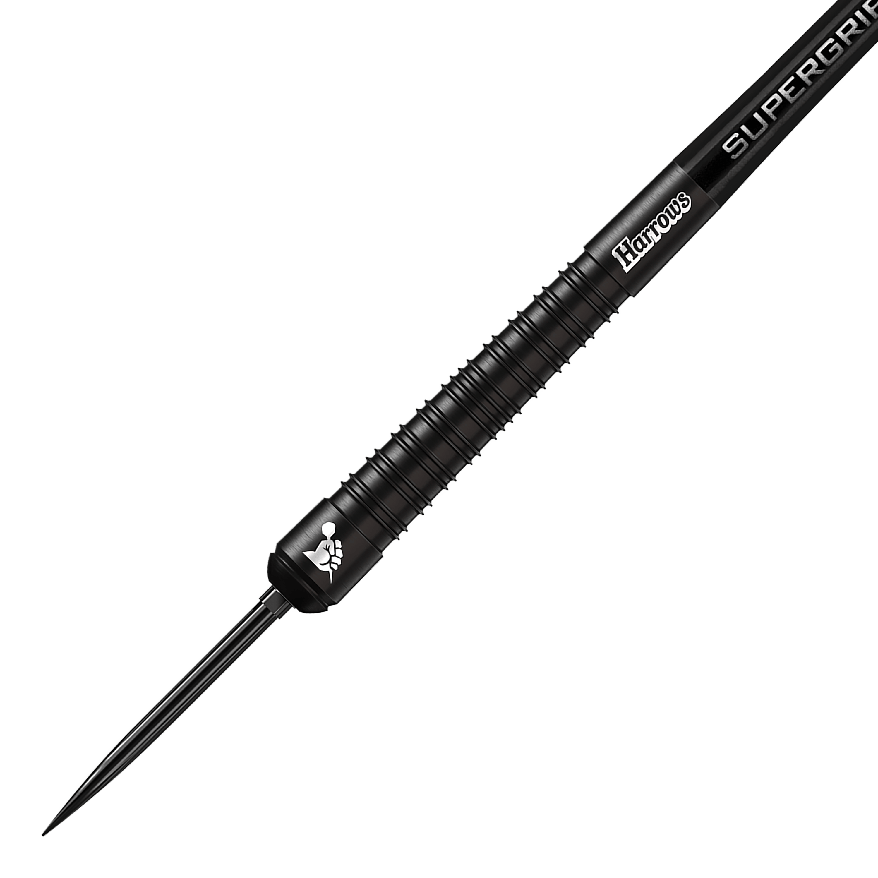 Harrows Supergrip 90 Black Edition Quick Point Steel Darts