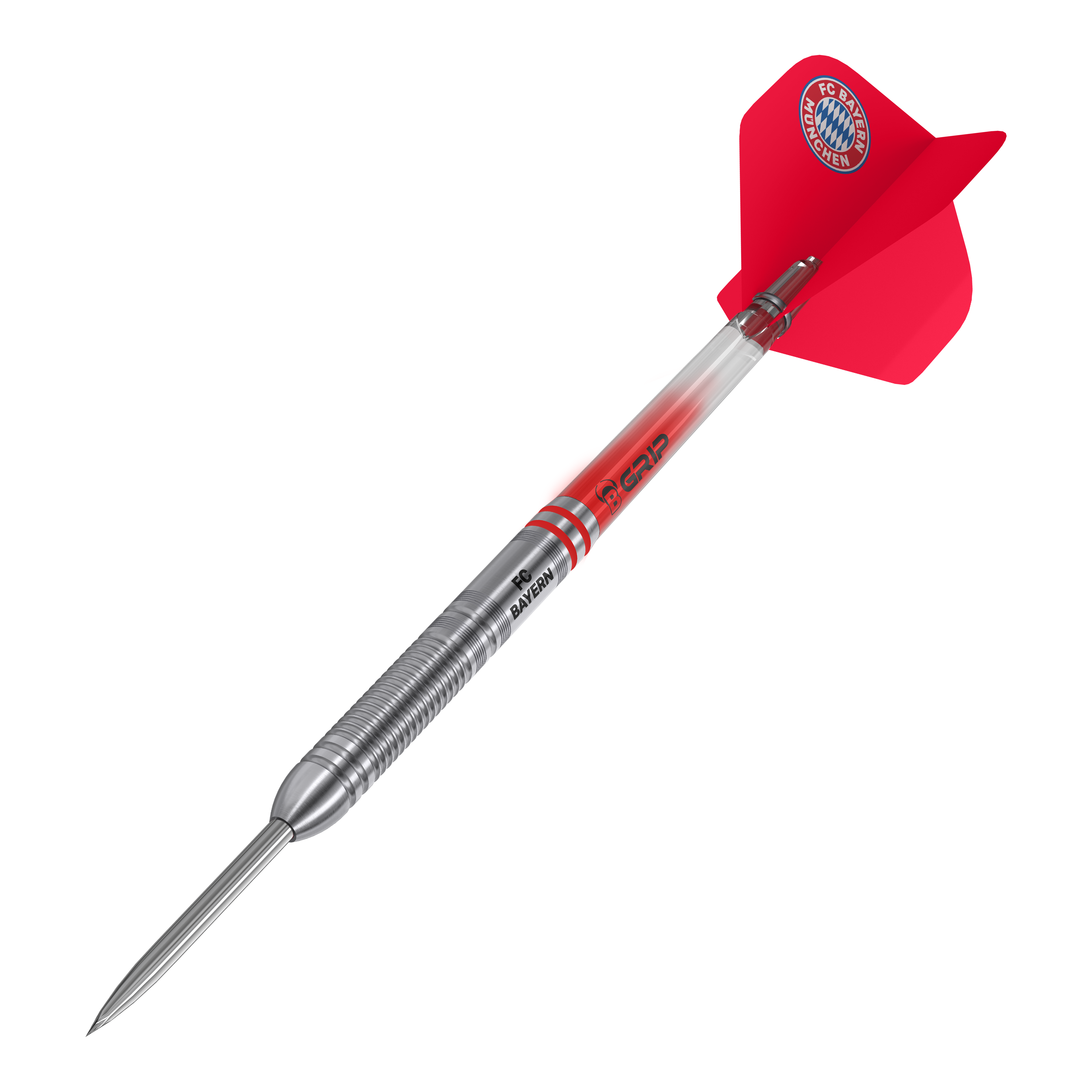 Bulls FC Bayern Munich Tungsten Steel Darts Abgebildet sind die Bulls FC Bayern München Tungsten Steeldarts. Die Darts sind besonders für Fans des FC Bayern gestaltet.