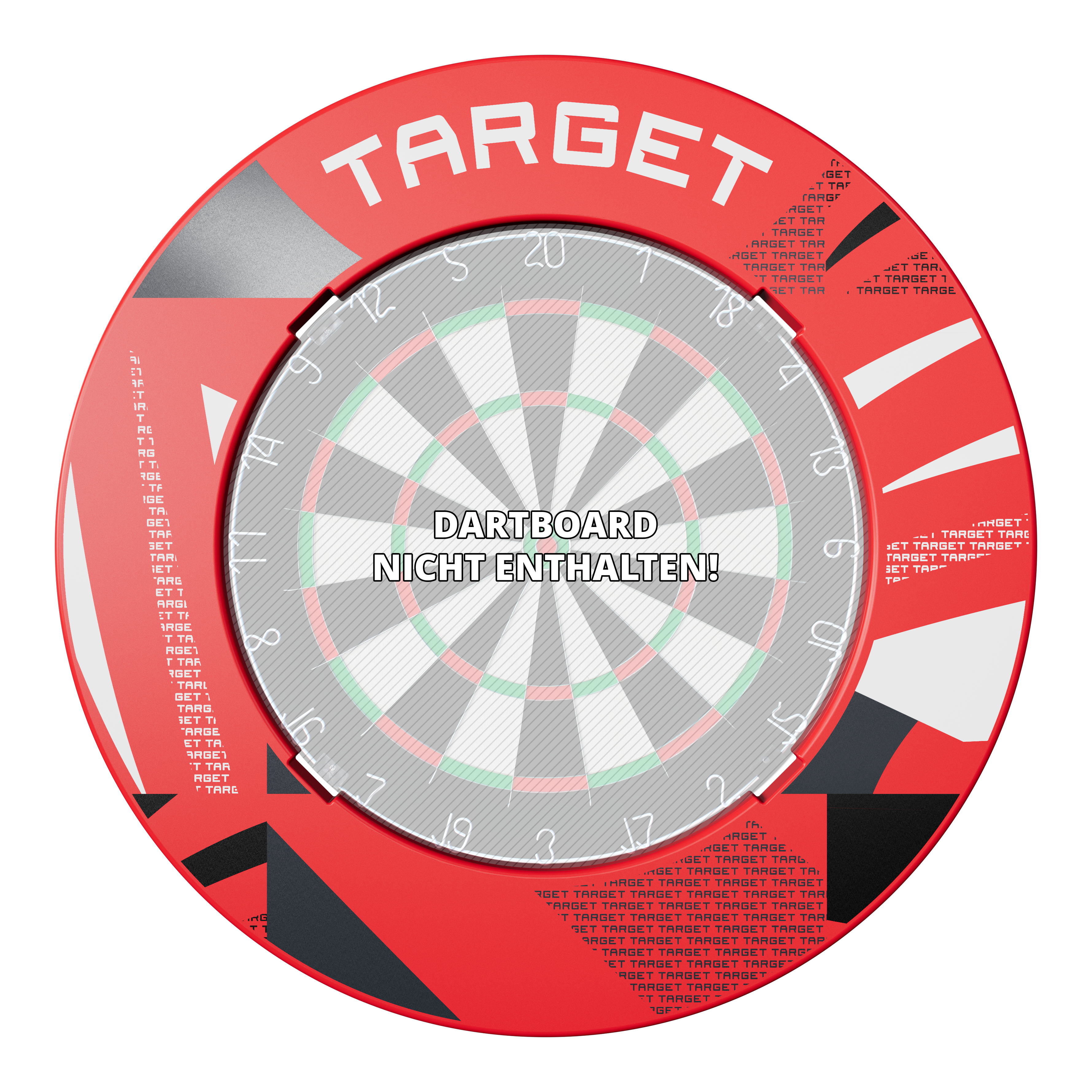 Target Notched Patterned Dartboard Surround Target Notched Patterned Dartboard Surround