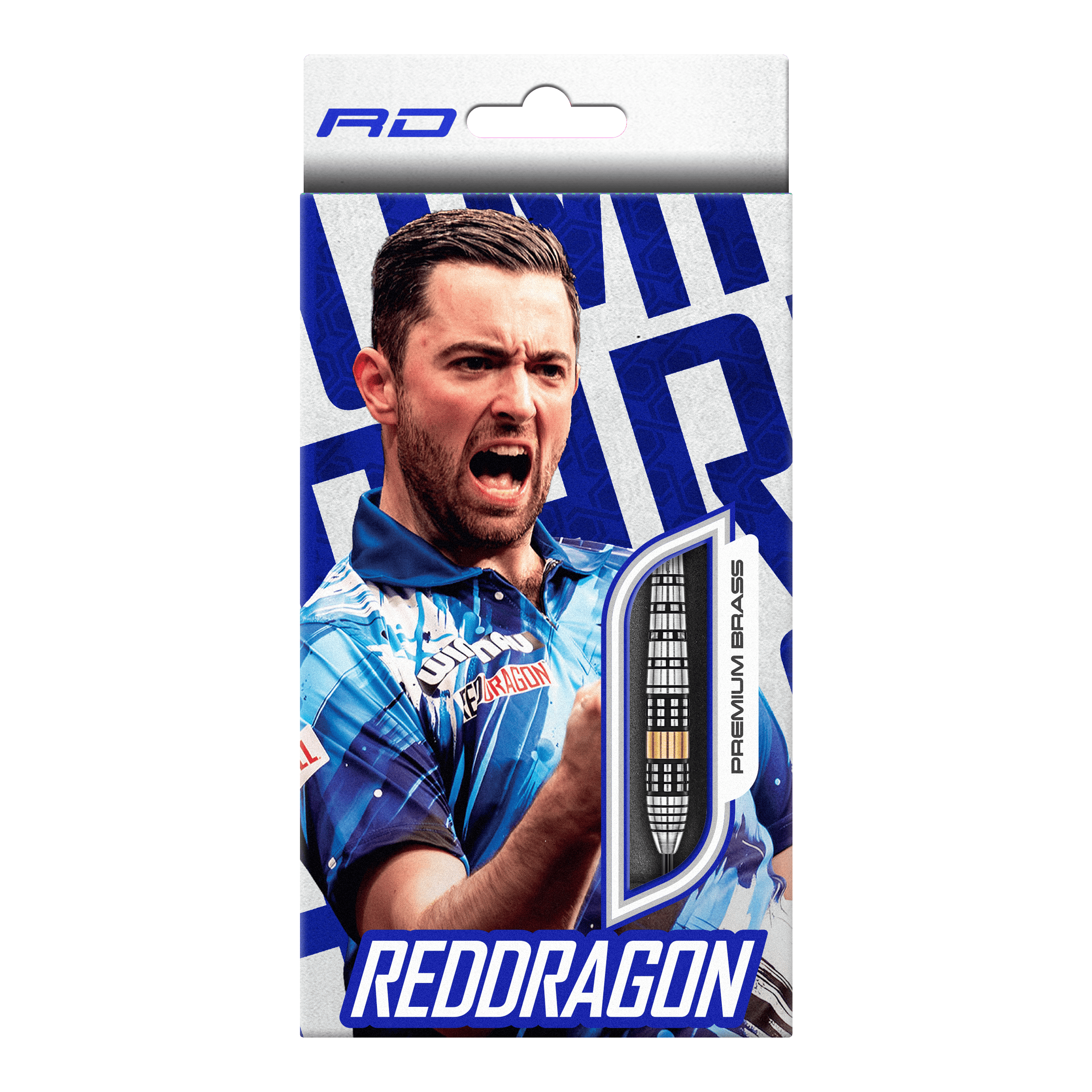 Red Dragon Luke Humphries Brass Steel Darts - 21 g Red Dragon Luke Humphries Brass Steel Darts - 21 g