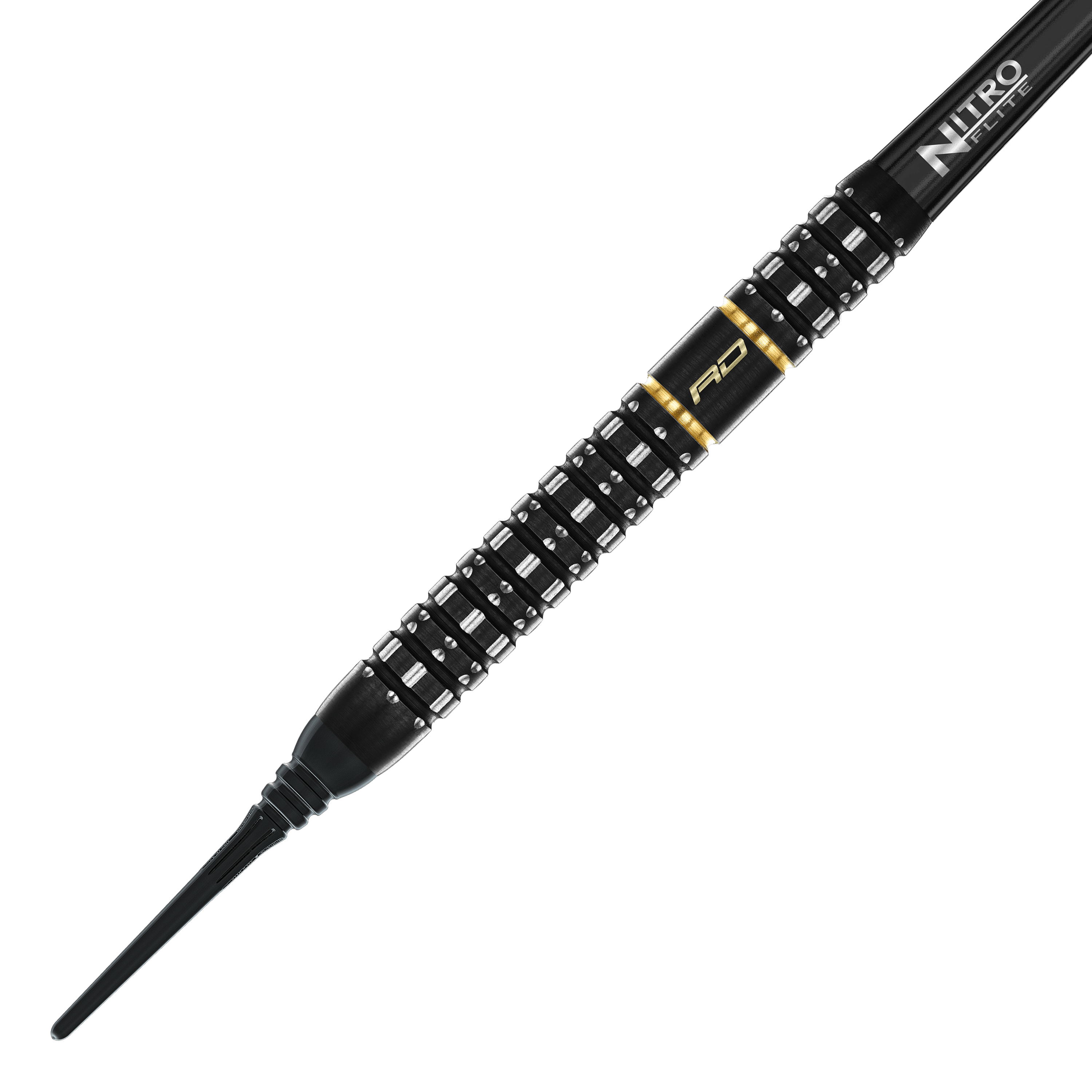 Zu sehen sind die Red Dragon Ascend Parallel Softdarts - 20g. Die Darts sind hochwertig verarbeitet und perfekt für Turnierspieler.