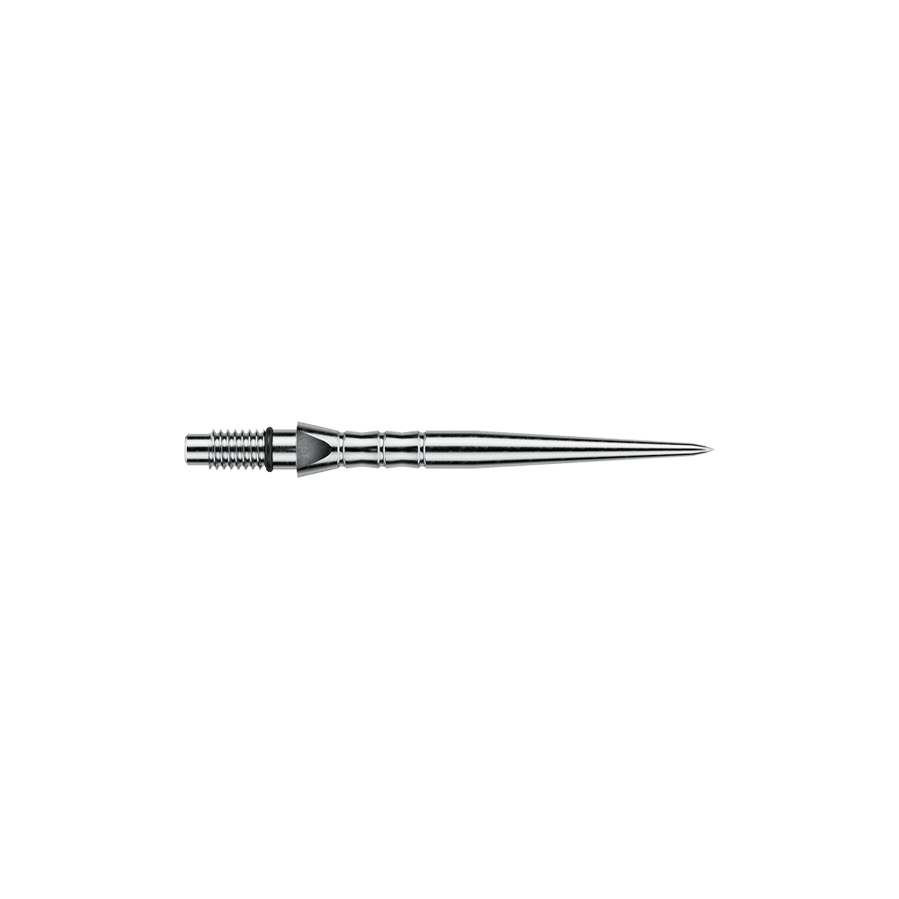 Winmau Switch Point Wave steel dart tips - Silver Effect Hier sieht man Winmau Switch Point Wave Silver Effect Steeldartspitzen mit 26 mm Länge. Die Dartspitzen haben einen silbernen Welleneffekt.