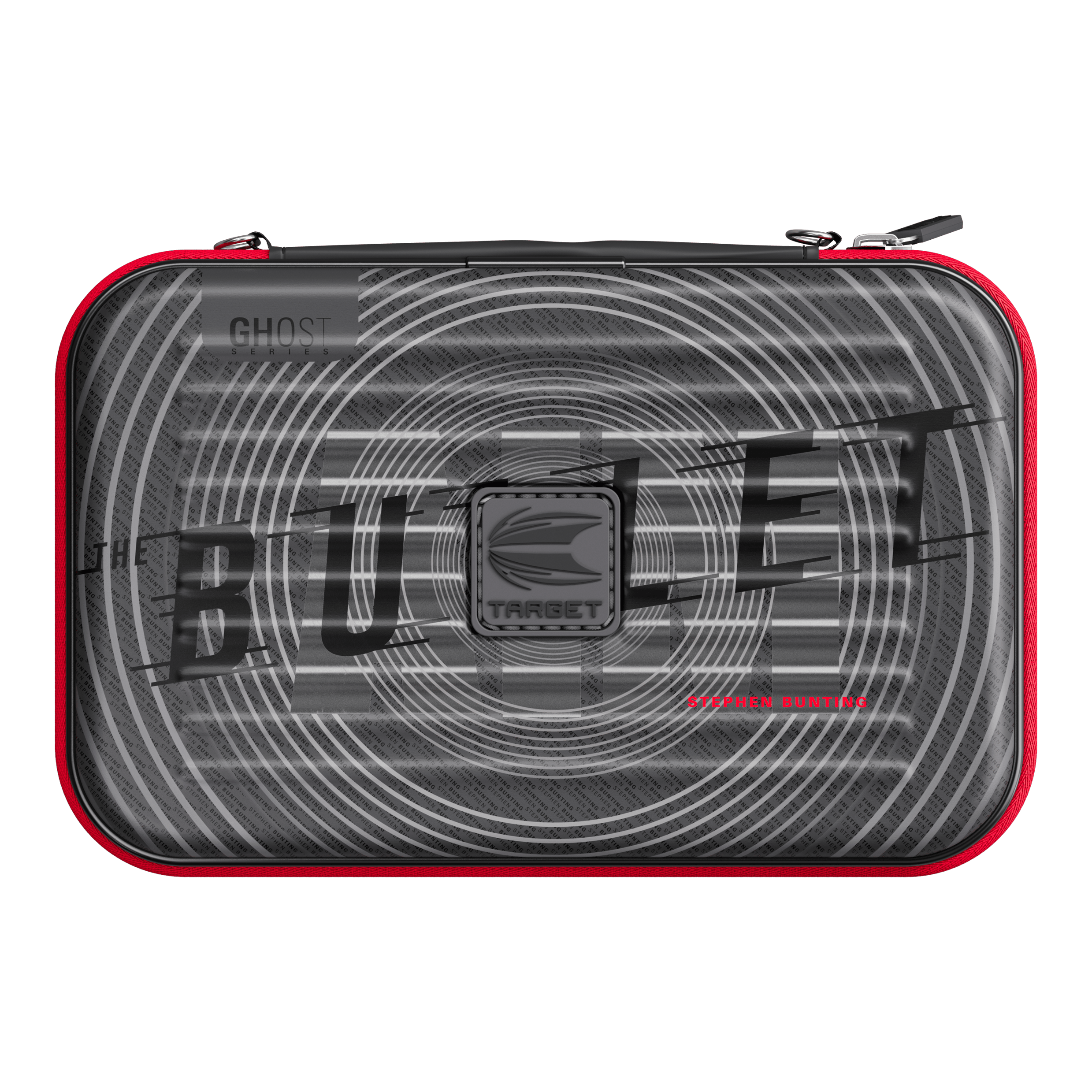 Takoma XL Ghost Series Stephen Bunting dart case Gezeigt wird das Takoma XL Ghost Series Stephen Bunting Dartcase. Das praktische Case wurde für Dartspieler entwickelt.