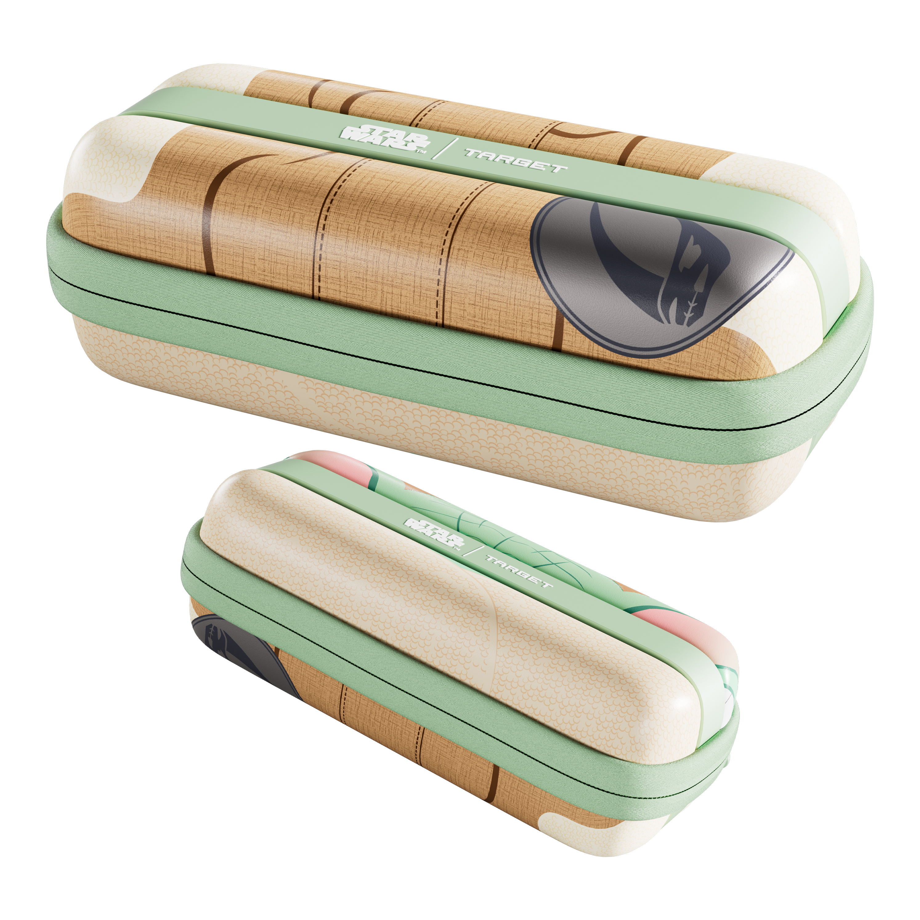 Auf dem Bild ist das Target Star Wars Boa Dartcase - Grogu abgebildet. Es handelt sich um ein Dartcase mit Grogu aus der Star Wars Serie.