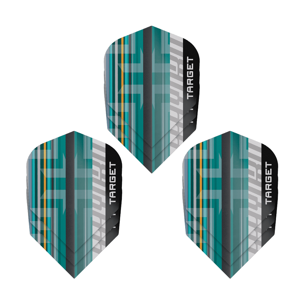 Dieses Bild zeigt die Target ProUltra Hydro No6 Flights - 3 Sets. Die Flights sind speziell für Dartspieler entwickelt.