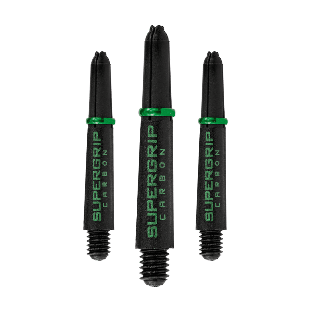 Harrows Supergrip Carbon Shafts - Green