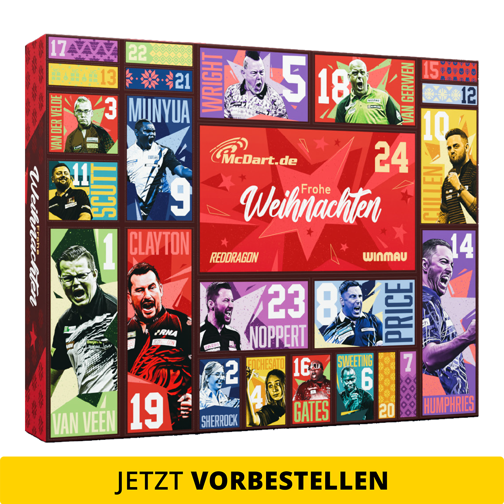 McDart Steel Darts Advent Calendar 2026