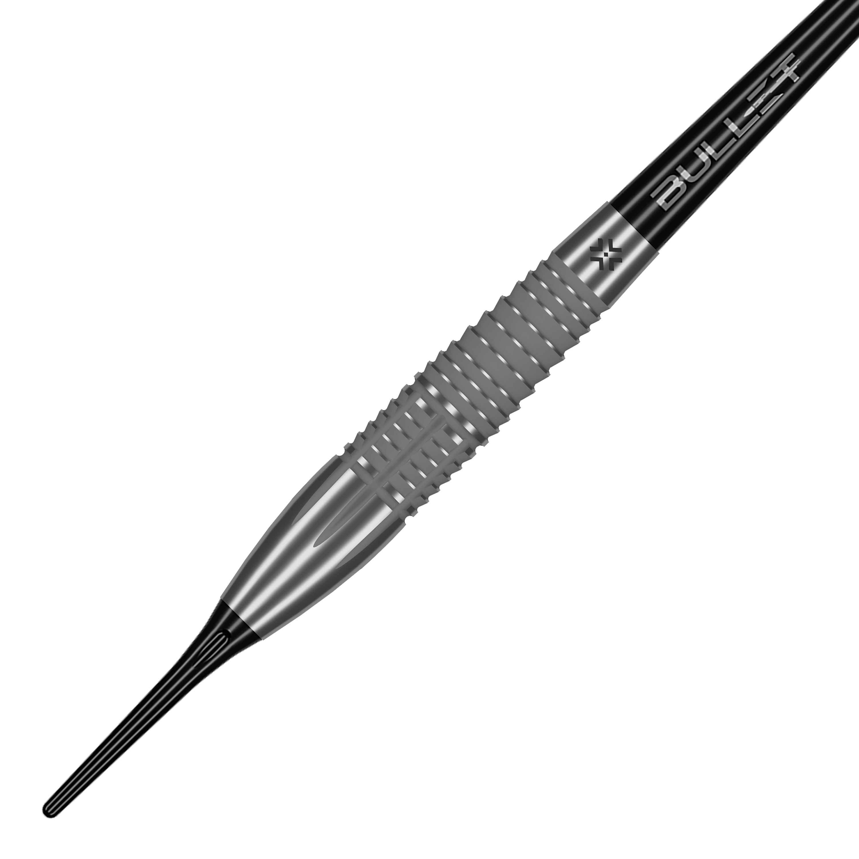 Bullet Monolith soft darts - 20g Das Foto zeigt die Bullet Monolith 20g Soft Darts aus einer anderen Perspektive. Sie sind perfekt für Softdart-Anwendungen geeignet.