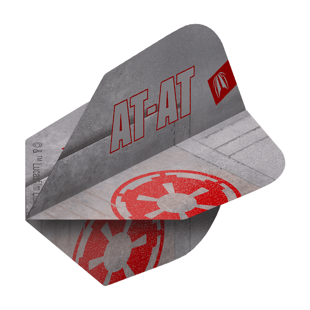 Target Star Wars Pro Ultra AT-AT No6 Flights Dies ist ein Target Star Wars Pro Ultra AT-AT No6 Flights Produkt. Die Flights zeigen ein Motiv aus dem Star Wars Universum.