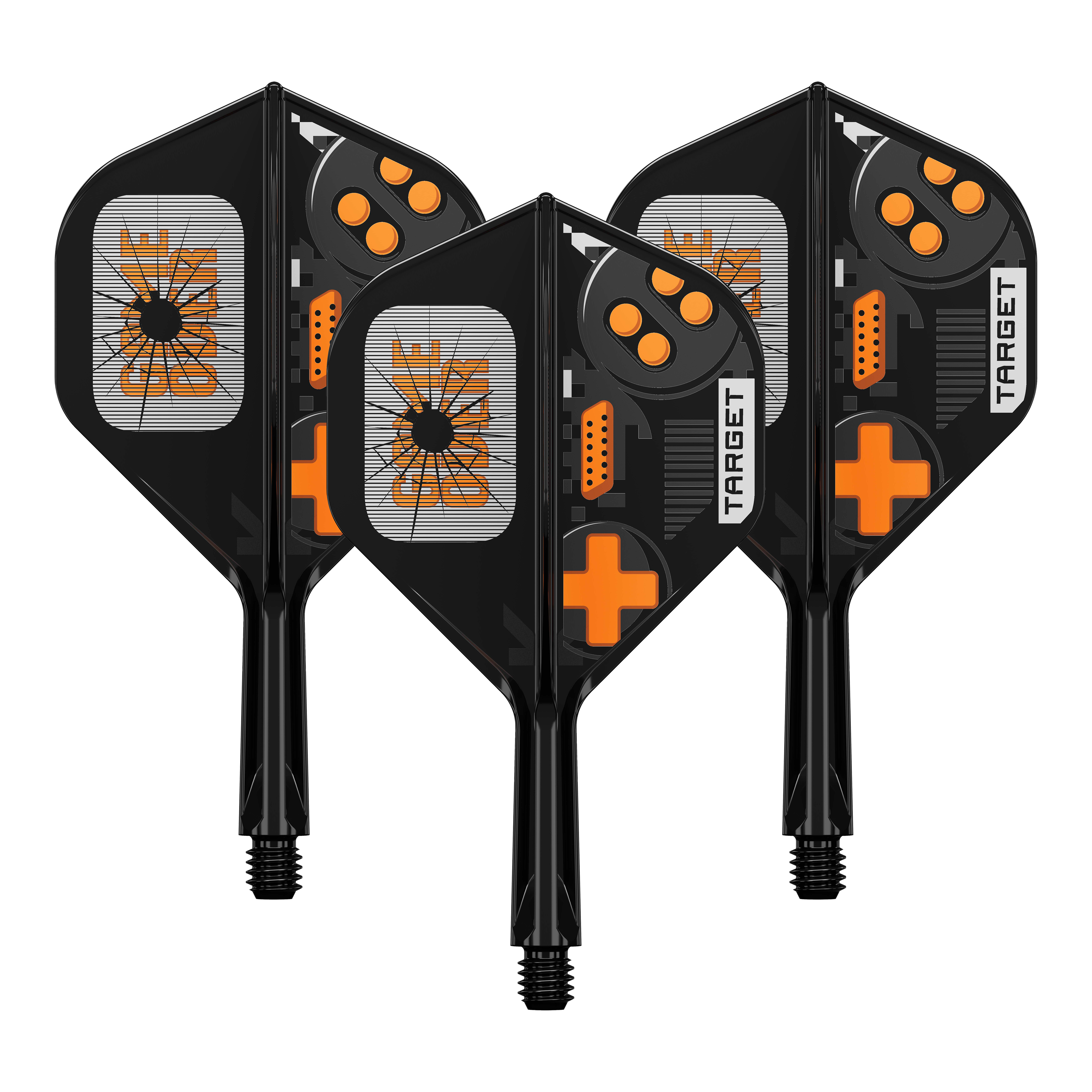 Target K-Flex Game Over No2 Standard Flights Target K-Flex GameOver No2 Standard Flights, 19 mm im Set. Die Abbildung zeigt die Flights in einer Verpackungseinheit.