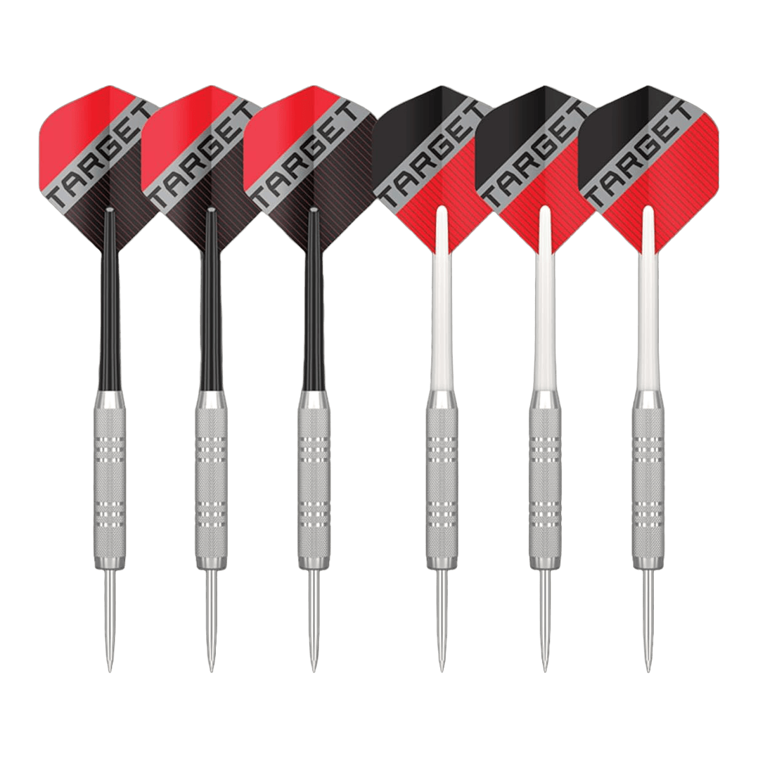 Target Rift steel dartboard set Abgebildet ist das Target Rift Steeldartboard Set. Dieses Dartboard Set eignet sich perfekt für den Heimgebrauch.