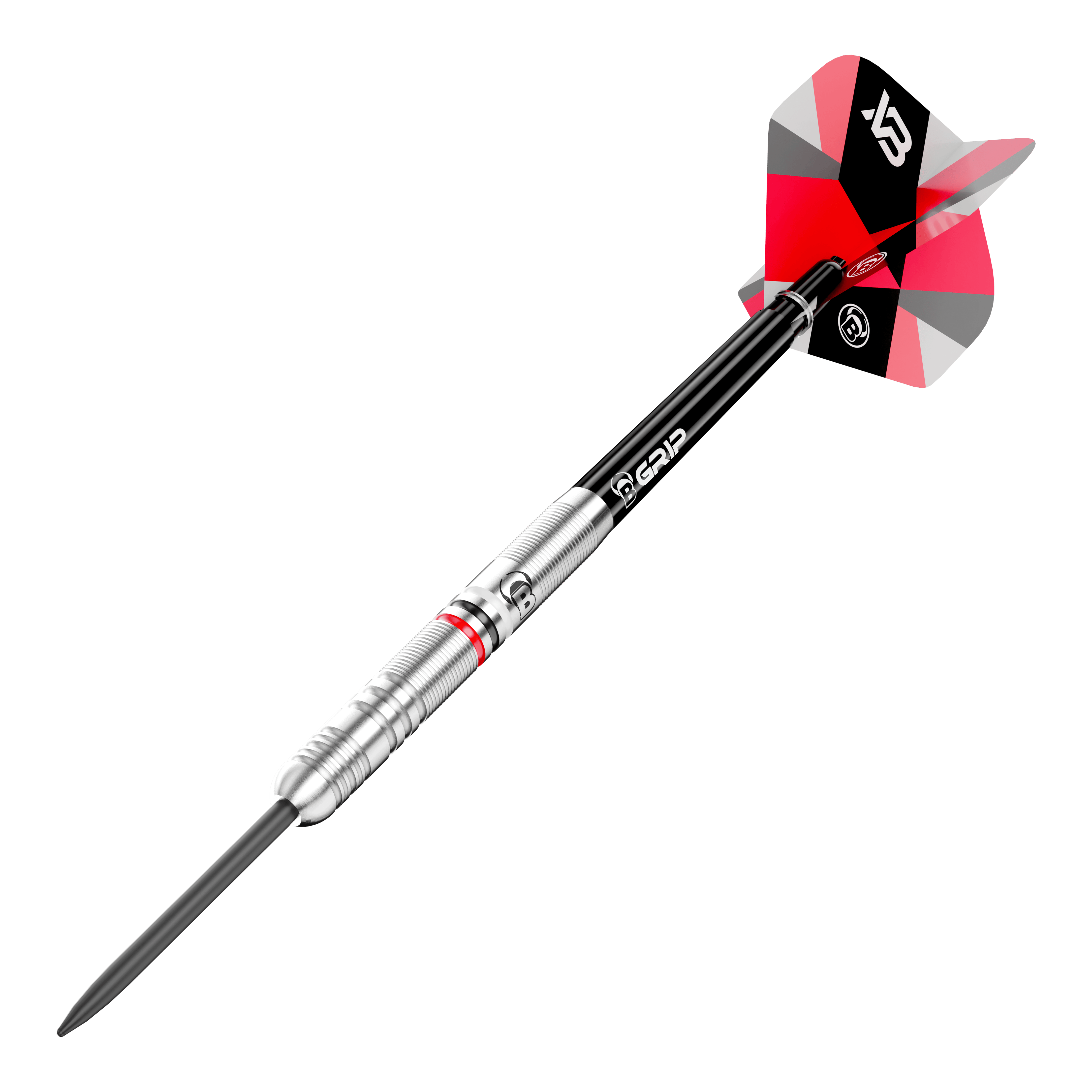 Hier sieht man die Bulls Xanti Van Den Bergh Steeldarts - 22g. Ideal für Turnierspieler und Hobby-Dartspieler.