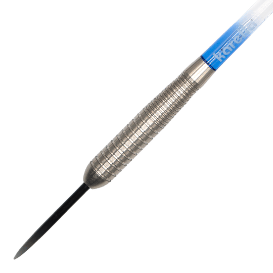 Karella Comic Line CL-4 steel darts - 23g Das Bild zeigt die Karella Comic Line CL-4 Steeldarts - 23g. Diese Darts sind für präzises Werfen entwickelt.