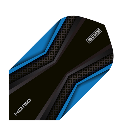 HD 150 Pentathlon Flights Black/Blue Slim