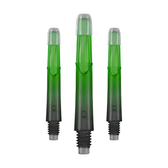 L-L-Style-Shaft Locked Straight Natural9 TwoTone Shafts - Grün