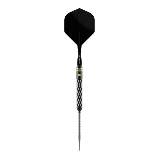 Winmau Gian Van Veen TS-PRO Switch Point Steeldarts Auf dem Bild sind Winmau Gian Van Veen TS-PRO Switch Point Steeldarts dargestellt. Die Darts liegen nebeneinander und heben sich gut vom Hintergrund ab.