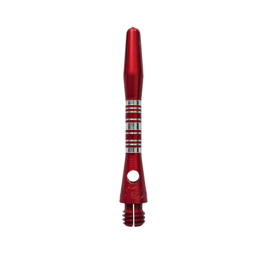Bulls NL Supra Aluminum Shafts - Red - 34 mm Bulls NL Supra Aluminium Shafts in Rot mit einer Länge von 34 mm. Das Produkt ist ein hochwertiger Aluminiumschaft für Dartpfeile.