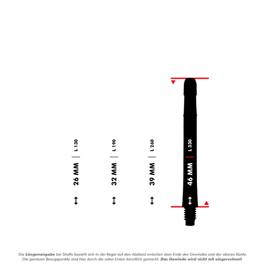 L-L-Style-Shafts Locked Straight - Emerald