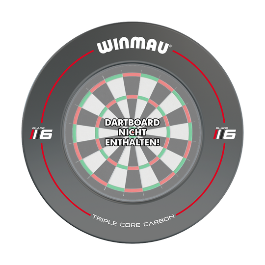 Winmau Dartboard Surround Blade 6 Design - Grau