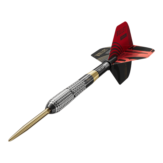 Target Stephen Bunting GEN5 Void Swiss Point Steel Darts Dieses Bild zeigt die Target Stephen Bunting GEN5 Void Swiss Point Steeldarts. Das Set ist ideal für begeisterte Dartspieler und Fans von Stephen Bunting.