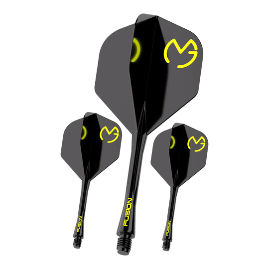 Winmau Fusion Flight-Shaft-System No6 Clear