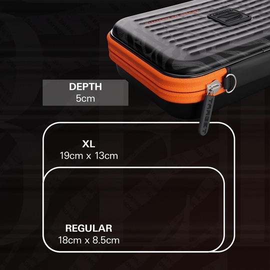Takoma XL Ghost Series Raymond Van Barneveld dart case Hier ist das Takoma XL Ghost Series Raymond Van Barneveld Dartcase abgebildet. Diese Darttasche trägt das Design des bekannten Dartspielers Raymond Van Barneveld.