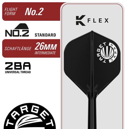 Target Japan Charis GEN6 Swiss Point Steel Darts - 23g Dies ist ein Bild der Target Japan Charis GEN6 Swiss Point Steeldarts - 23g. Die Steeldarts sind für ihre Präzision und das stilvolle Aussehen bekannt.