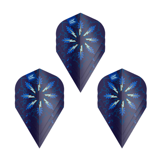 Target ProUltra Phil Taylor Power Gx2 Vapor S Flights - 3 Sets. Das Produkt sind Vapor S Flights, entwickelt für präzises Dartspiel.