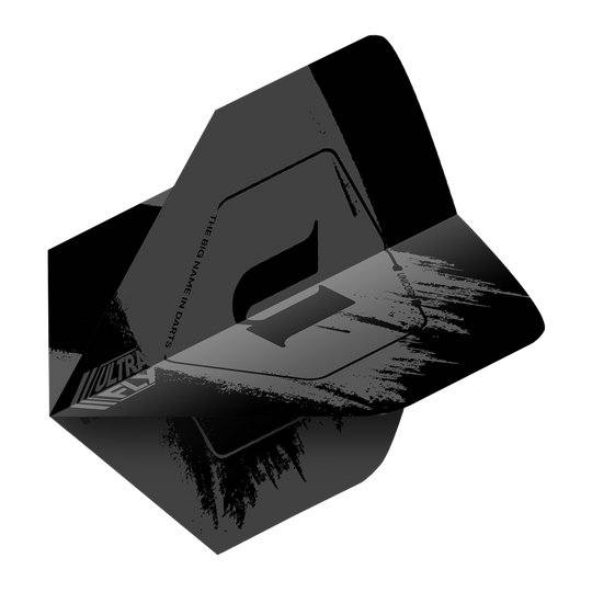 Das Bild zeigt den Unicorn Ultrafly 100 Team Unicorn Big Wing Flight in Grau. Das Flight hat ein modernes, graues Design mit einem auffälligen Muster und dem Unicorn-Logo.